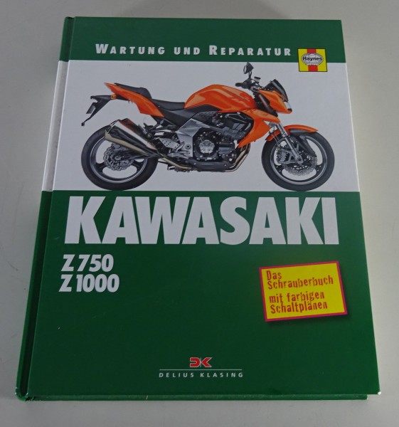 Reparaturanleitung Wartung und Reparatur Kawasaki Z 750 / Z 1000 ab 2003 - 2009