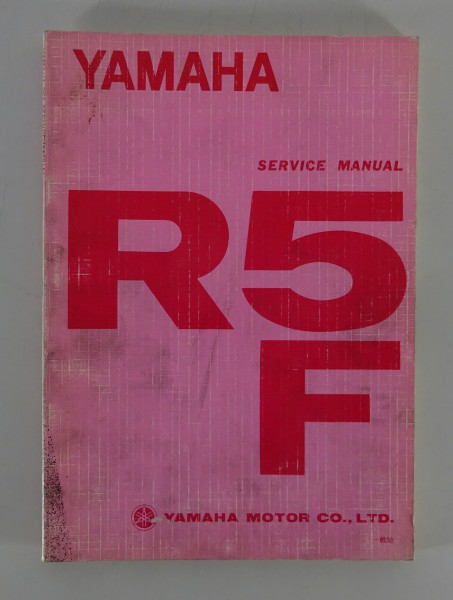 Workshop Manual / Service Manual Yamaha R5F