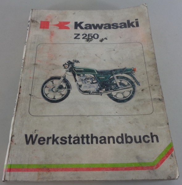 Werkstatthandbuch / Reparaturleitfaden Kawasaki Z 250 Stand 01/1979