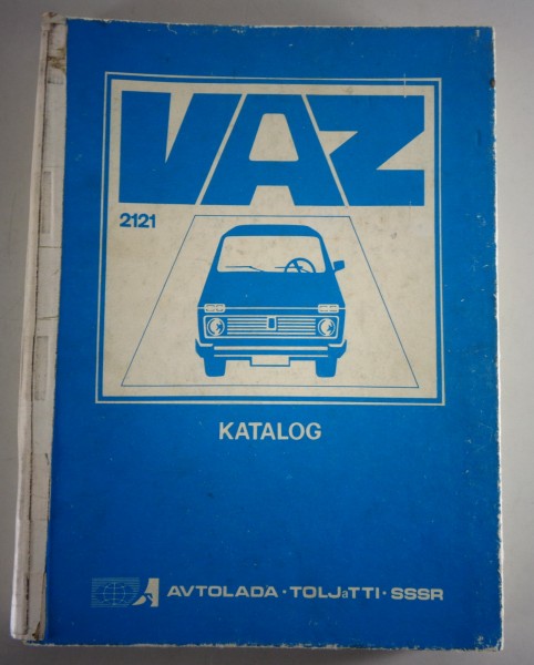 Teilekatalog / Ersatzteilliste Lada Niva BA3 / VAZ 2121 Stand 05/1988