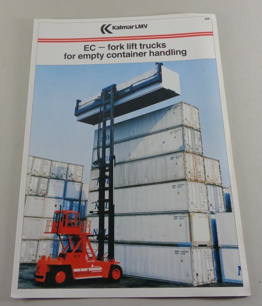 Prospekt / Brochure Kalmar LMV EC - Gabelstaper / Forklift