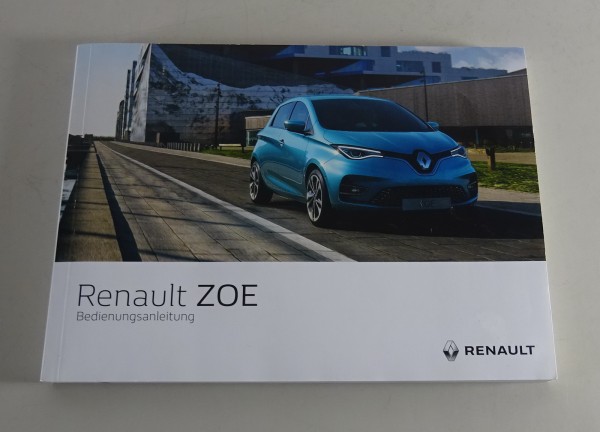 Betriebsanleitung / Handbuch Renault Zoe Stand 10/2019