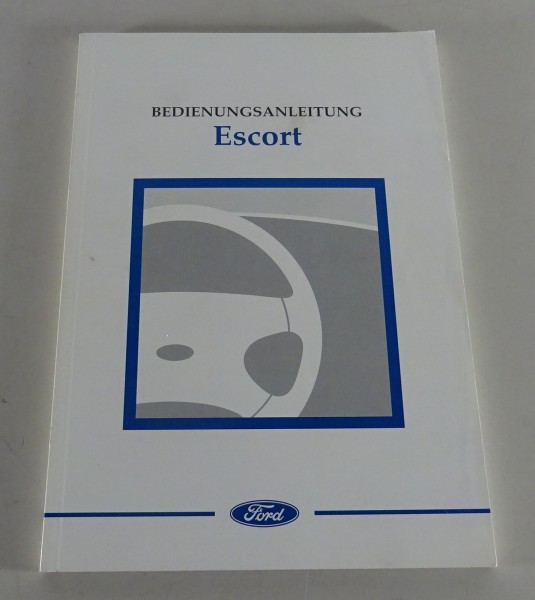 Betriebsanleitung / Handbuch Ford Escort incl. Cabrio von 03/1998