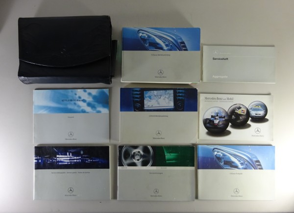 Bordmappe + Betriebsanleitung Mercedes S-Klasse W220 inkl. S 600& S 55 AMG '2002