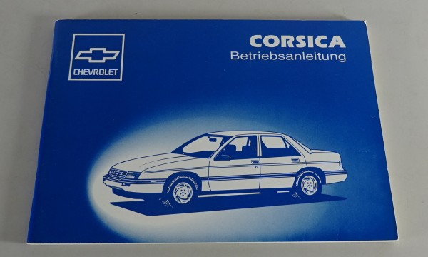 Betriebsanleitung Handbuch Chevrolet Corsica Stand 1993