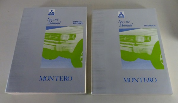 Workshop Manual / Service Manual Mitsubishi Pajero / Montero V20 from 1992-1995