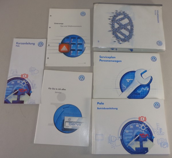 Bordmappe + Betriebsanleitung VW Polo 6N von 05/1997