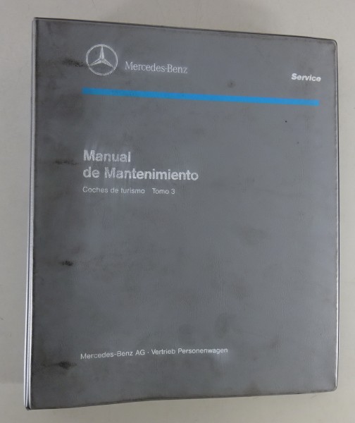 Manual de mantenimiento Mercedes R129 W140 W124 R170 W210 Desde 03/1997