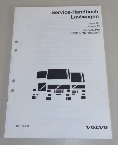 Werkstatthandbuch / Einführungshandbuch Volvo LKW VCADS Pro von 2002