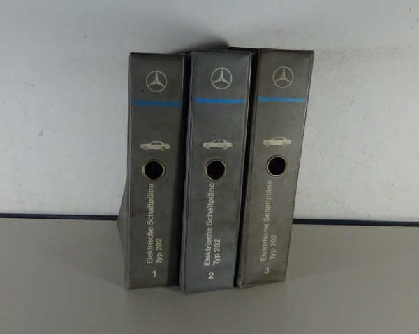 Werkstatthandbuch Elektrische Schaltpläne Mercedes Benz C-Klasse W202 Bj ´92-´94