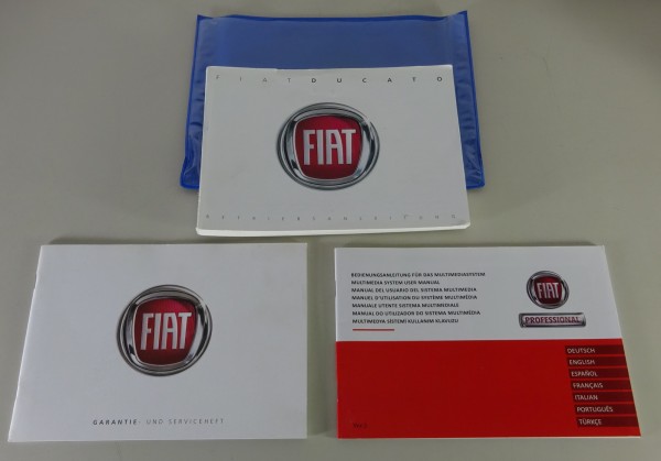 Bordmappe + Betriebsanleitung / Handbuch Fiat Ducato III Typ 250 Stand 12/2019