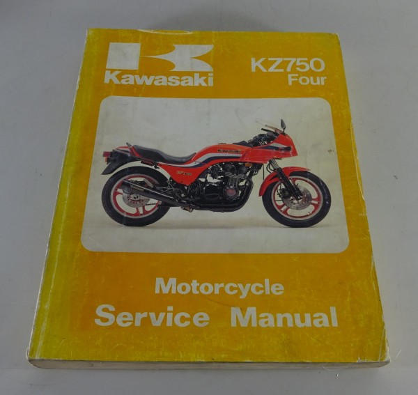 Workshop Manual / Werkstatthandbuch Kawasaki KZ 750 Four from 10/1984