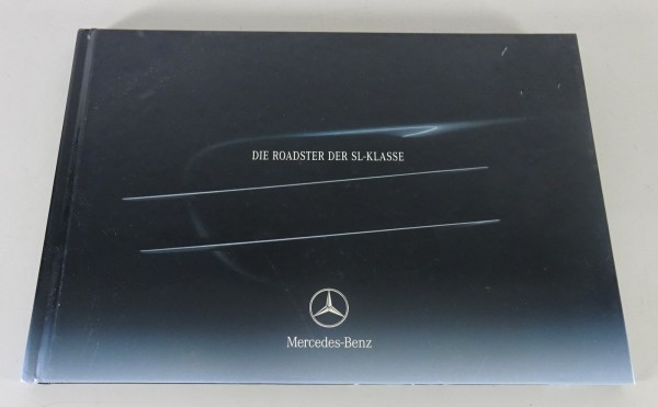 Prospekt Mercedes Benz SL R230 / SL 350 / SL 500 / SL 55 AMG Stand 2002