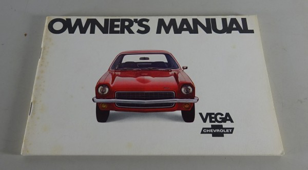 Owner´s Manual / Handbook Chevrolet Vega Stand 1971