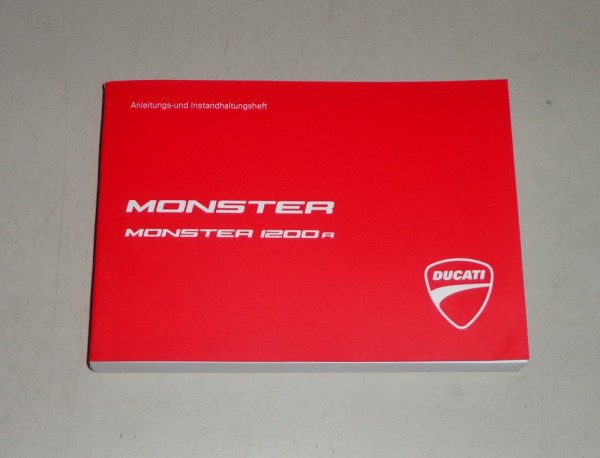 Betriebsanleitung / Handbuch Ducati Monster 1200 R Stand 12/2015