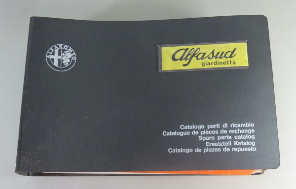 Teilekatalog / Parts list Alfa Romeo Alfasud giardinetta Stand 11/1976