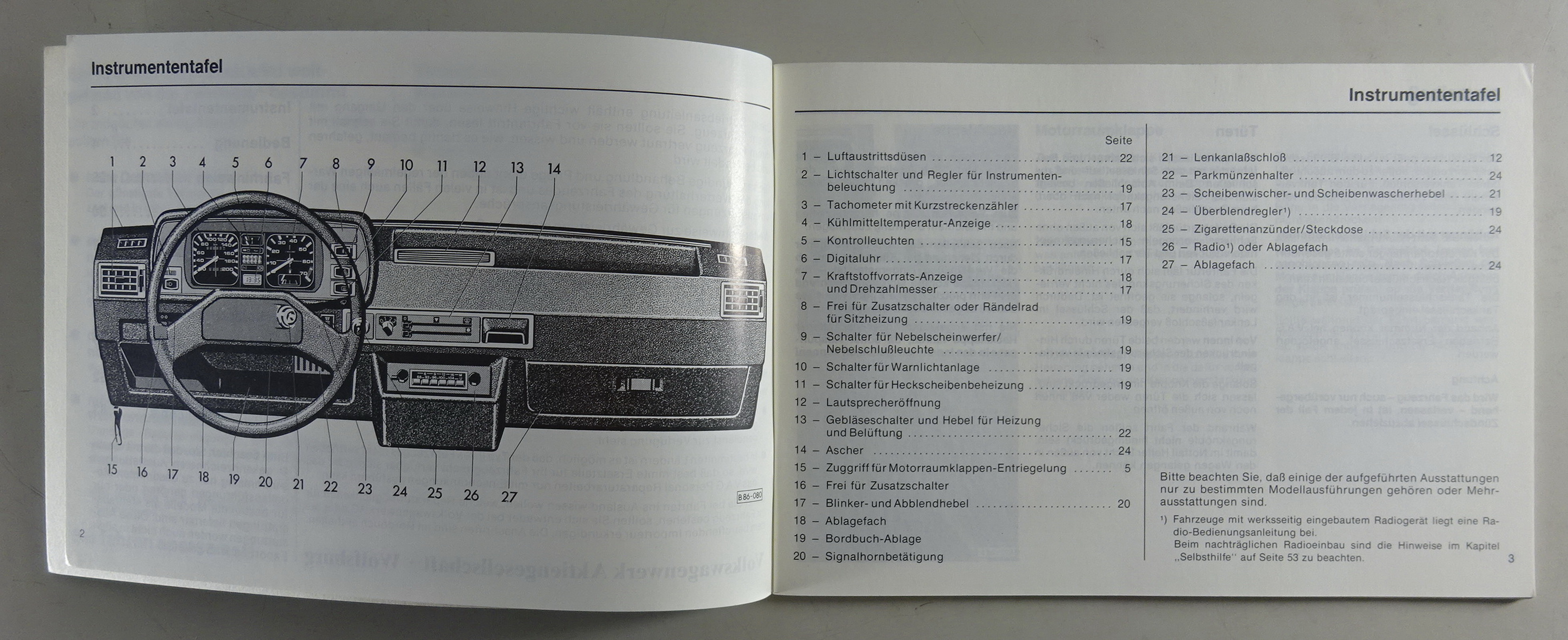 Betriebsanleitung / Handbuch VW Polo 2 / II Coupe Typ 86c Stand 07/1983 ...