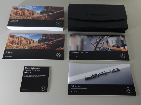 Bordmappe + Betriebsanleitung Mercedes Benz G-Klasse W463 + AMG Stand 01/2020