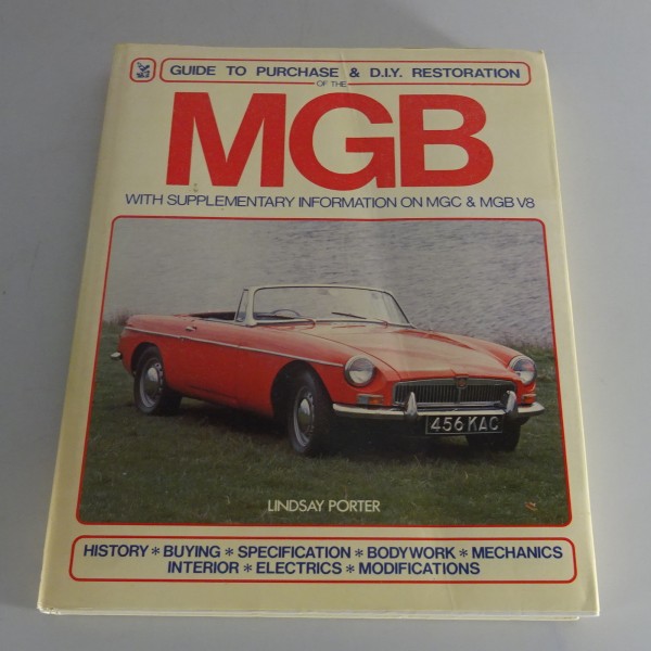 Restaurierungs-Handbuch Haynes MGB / MGC / MGB GT V8 ab 1963 Englisch
