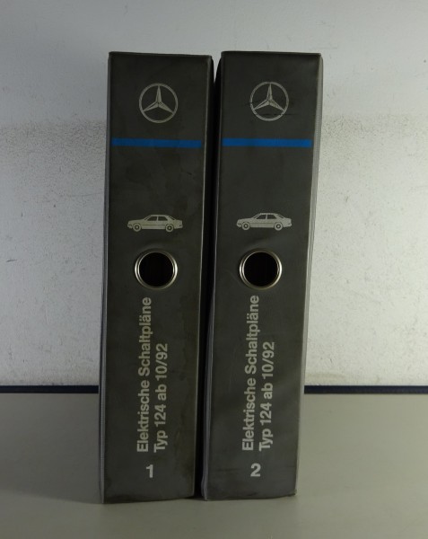 Werkstatthandbuch / Elektrische Schaltpläne Mercedes W124 MOPF2 ab Baujahr 10/92