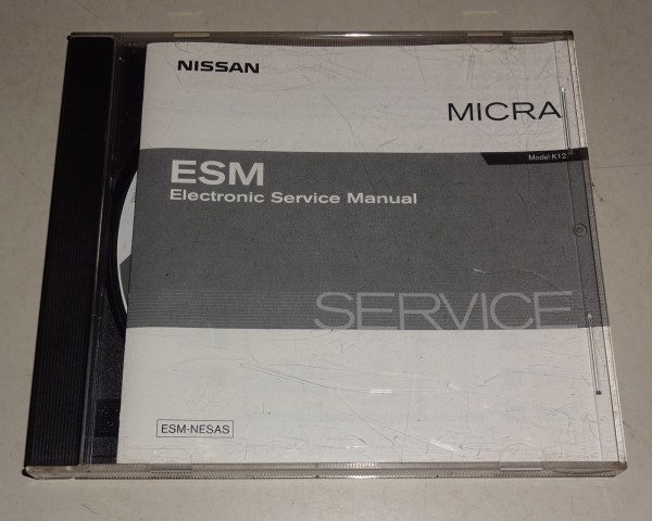 Werkstatthandbuch auf CD Nissan Micra Typ K12 Stand 08/2003