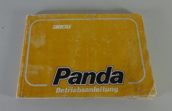 Betriebsanleitung / Handbuch Fiat Panda Typ 141 inkl. Panda 4x4 von 4/1989