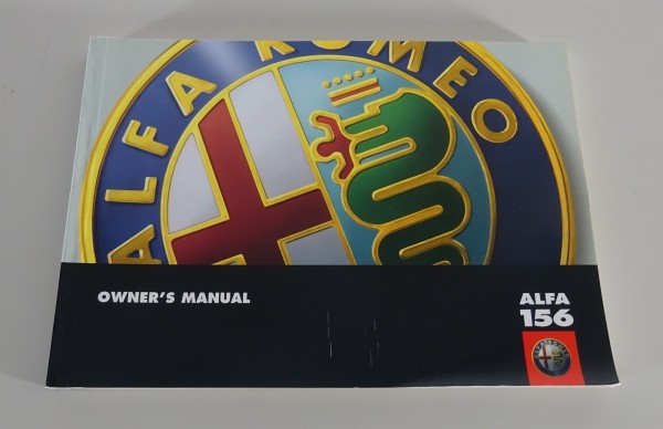 Owner´s Manual / Handbook Alfa Romeo 156 Stand 05/1999