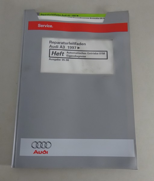 Werkstatthandbuch Audi A3 8L Automatisches Getriebe 01M Eigendiagnose Stand 1998