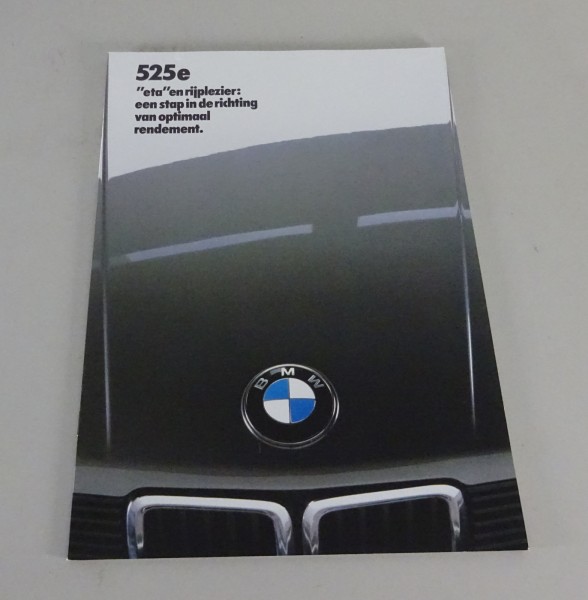 Brochure BMW 5er E28 525e van 01/1983