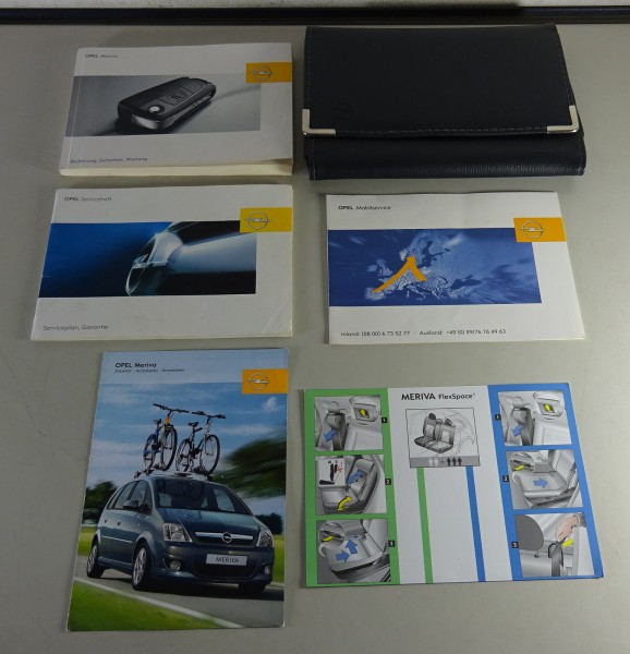Bordmappe + Betriebsanleitung / Handbuch Opel Meriva A Stand 01/2006
