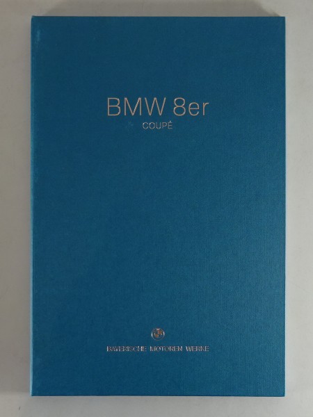 Prospekt / Broschüre Hardcover BMW 8er Reihe M850i xDrive/ M8 GTE Stand 01/2018