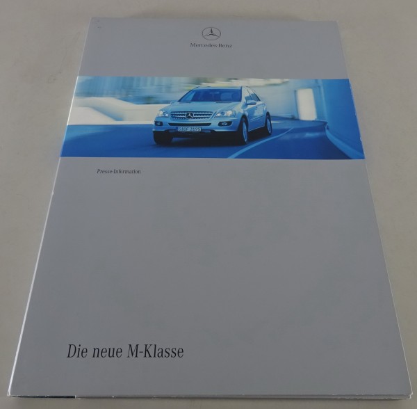 Presseinformation + Pressefotos Mercedes-Benz M-Klasse W 164 Stand 03/2005
