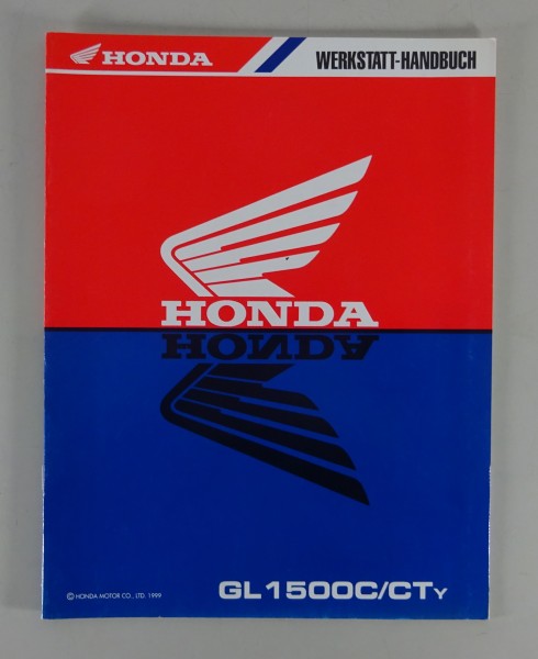 Werkstatthandbuch Ergänzung Honda GL 1500 C / CT Valkyrie F6C Stand 1999