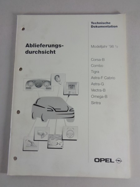 Technische Information / Ablieferungsdurchsicht Corsa B, Tigra, etc. Mj. 1998