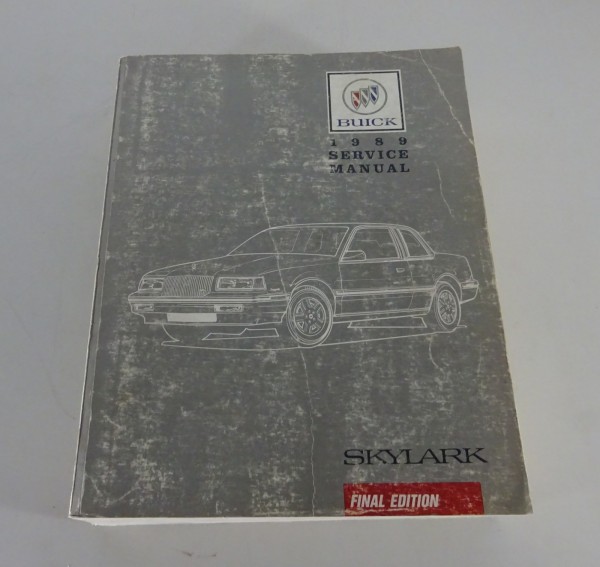 Workshop Manual / Service Manual Buick Skylark from 1989