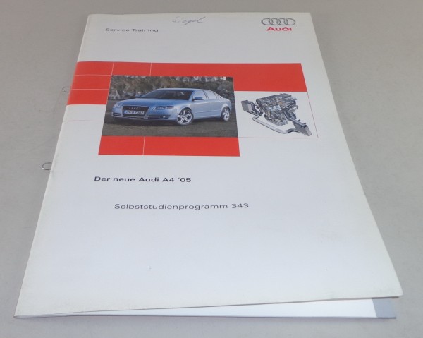 SSP 343 Audi A4 B6 Selbststudienprogramm Stand 05/2004