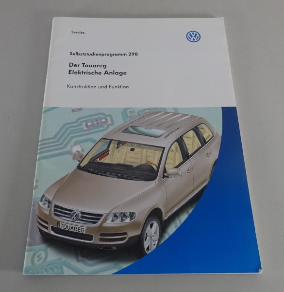 SSP 298 VW Touareg elektrische Anlage Stand 09/2002