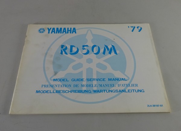 Nachtrag zum Werkstatthandbuch Yamaha RD 50 M von 11/1978