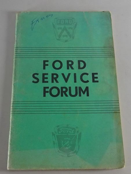 Werkstatthandbuch / Reparaturanleitung Ford Servolenkung (USA) Stand 1953 - 1954