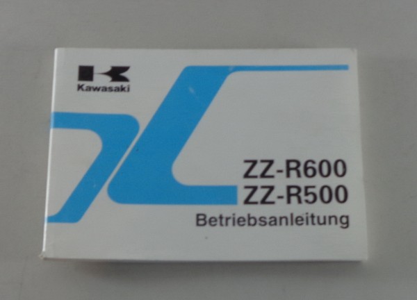 Betriebsanleitung / Handbuch Kawasaki ZZ-R600 / R500 Stand 1998