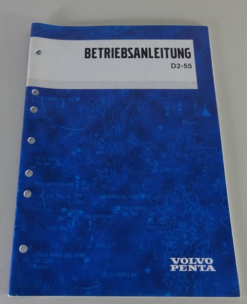 Betriebsanleitung Volvo Penta Motor D2-55 A Stand 01/2002
