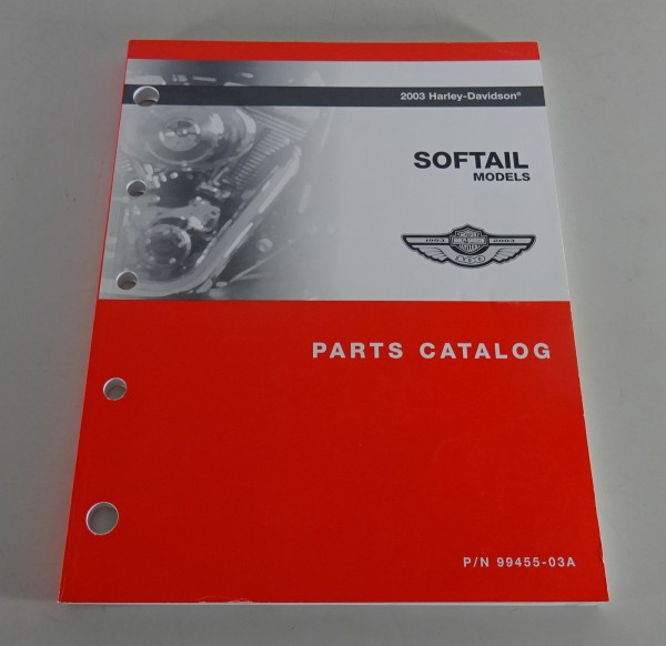 Parts catalog / Spare parts list Harley Davidson Softail Models '03 from 12/2002