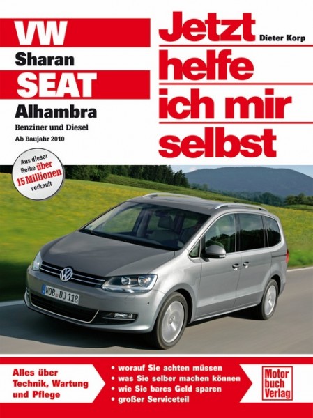 Reparaturanleitung VW Sharan / Seat Alhambra ab 2010 - Jhims Band 292