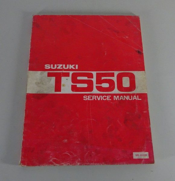 Werkstatthandbuch Workshop Manual Suzuki TS50 Enduro /Moped/Mokick Stand 07/1979