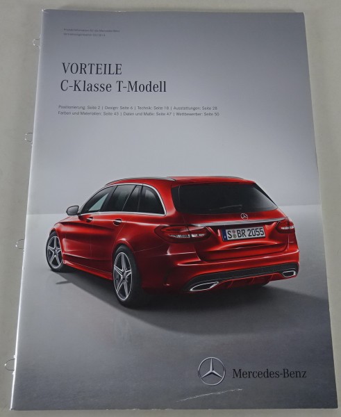 Produktinformation / Vorteile Mercedes-Benz C-Klasse S 205 T-Modell von 05/2014