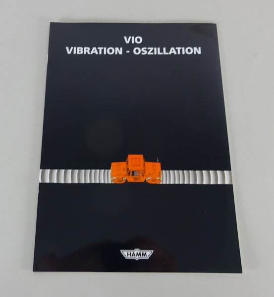 Prospekt / Broschüre HAMM VIO-Verfahren / Vibration-Oszillation Stand 02/1998