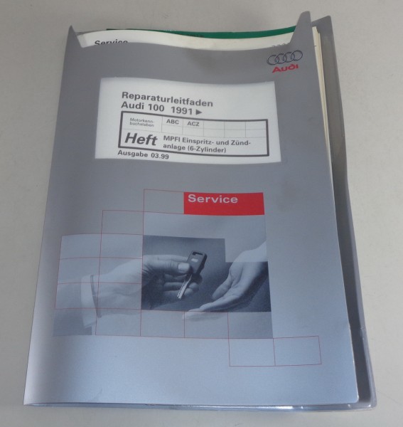 Werkstatthandbuch Audi A6 C4 ab 1991 MPFI Einspritz- & Zündanlage von 3/1999