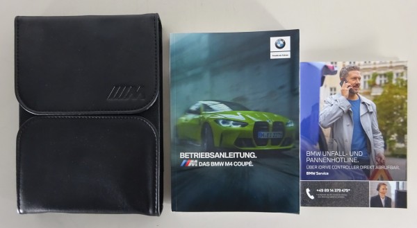 Bordmappe + Betriebsanleitung BMW M4 Typ G82 Stand 02/2021