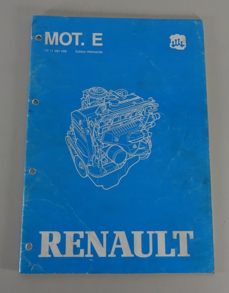 Werkstatthandbuch Renault Clio R19 / E6J / E5F / E7F / E7J von 1991