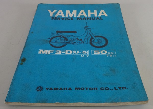 Werkstatthandbuch / Service Manual Yamaha MF 3-D / MF3D | 50 ccm / 70 ccm